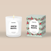 Winter Mantel Candle